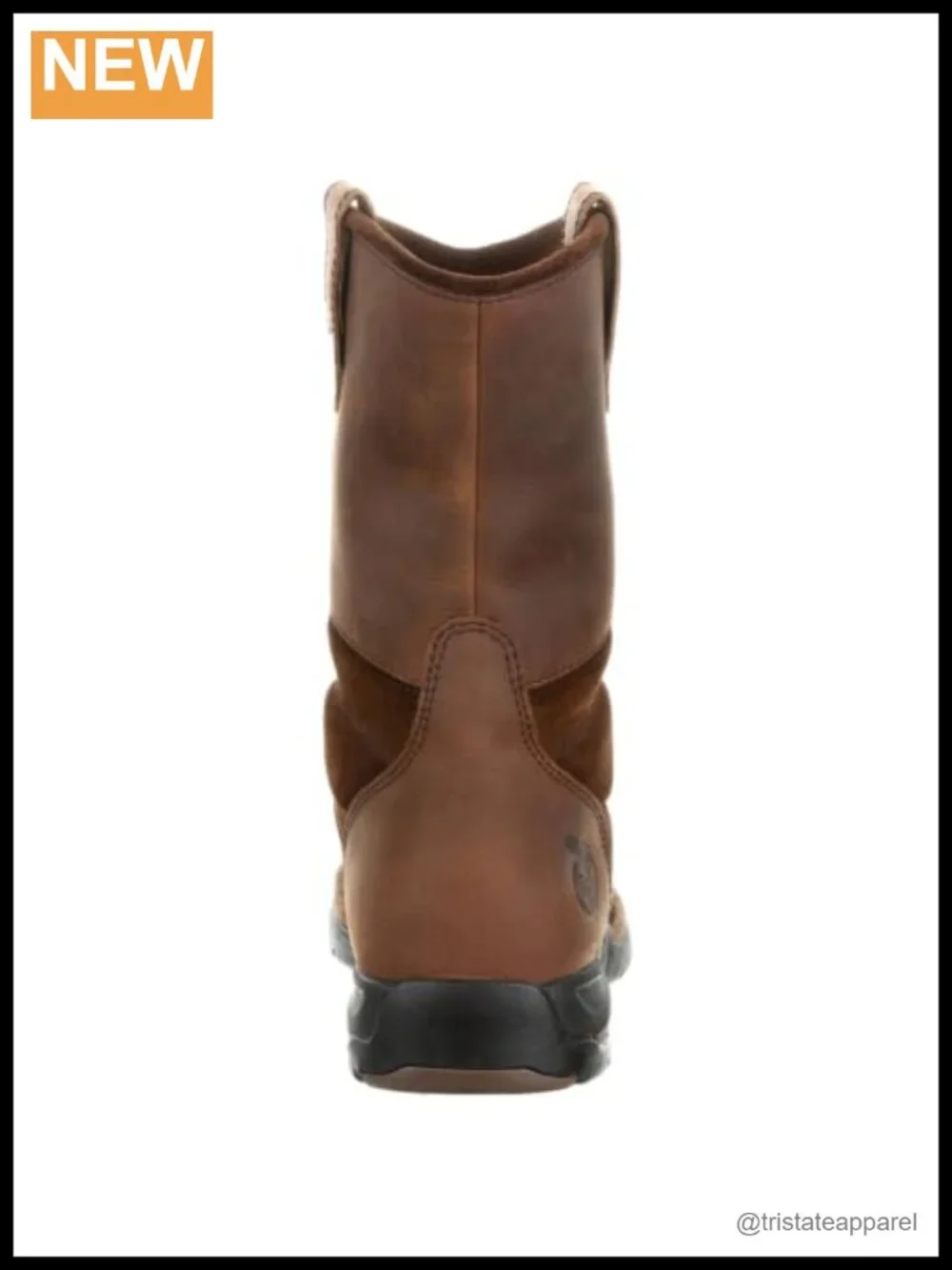Women's Steel Toe Waterproof Leather Work Wellington Boots